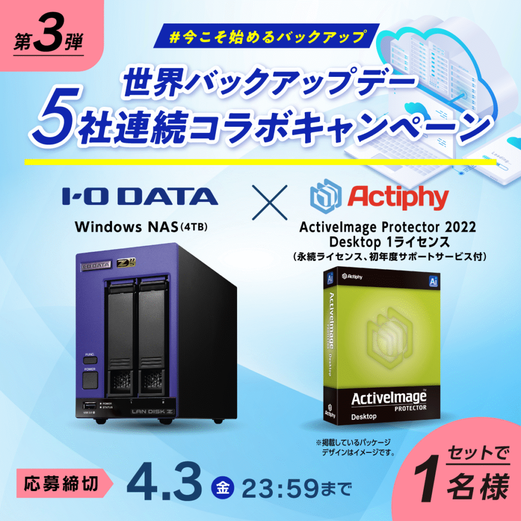 アイ・オー・データ機器とのコラボキャンペーン